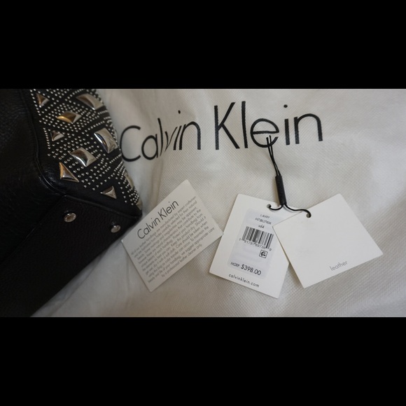 CK BLACK STUDDED TOTE 🖤 - Picture 8 of 11